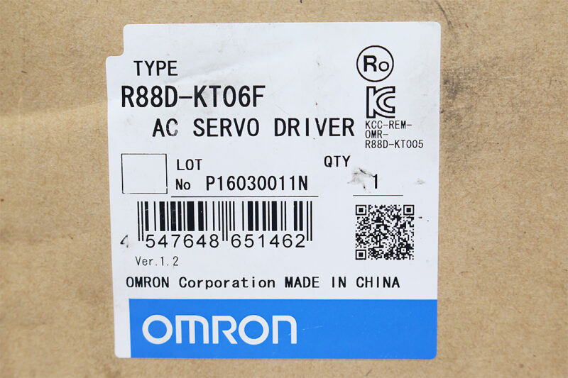 OMRON R88D-KT06F AC SERVO DRIVE