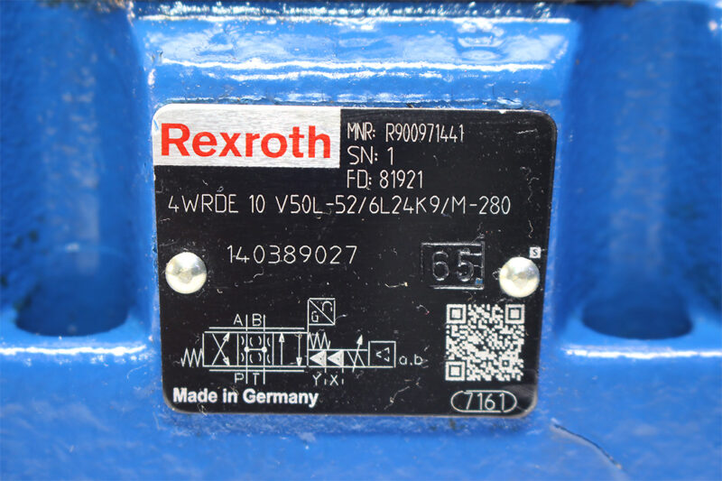 REXROTH R900874606,22/4WRDE 10-52/V PILOT VALVE R900971441