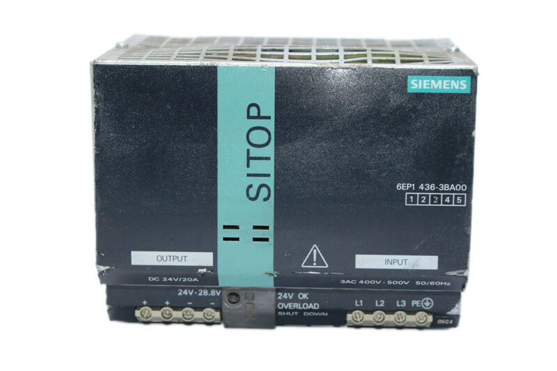 SIEMENS 6EP1436-3BA00 POWER SUPPLY