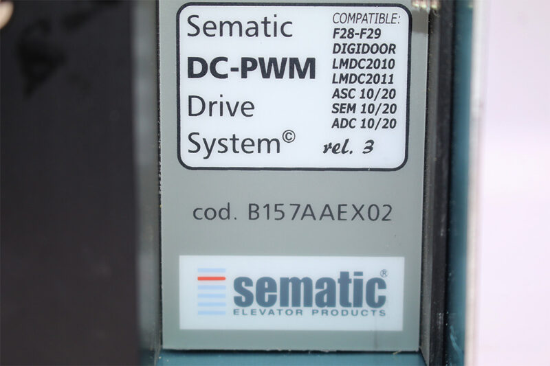 SEMATIC BL-B157AAEX02 CONTROLLER SDS DC-PWM B157AAEX02