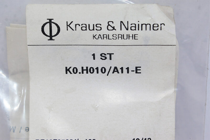 KRAUS & NAIMER K0 H010/A11-E AUXILIARY CONTACT