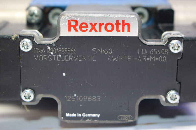 REXROTH R901325866,4WRTE-43=M=00 PROPORTIONAL DIRECTIONAL VALVE R900769958