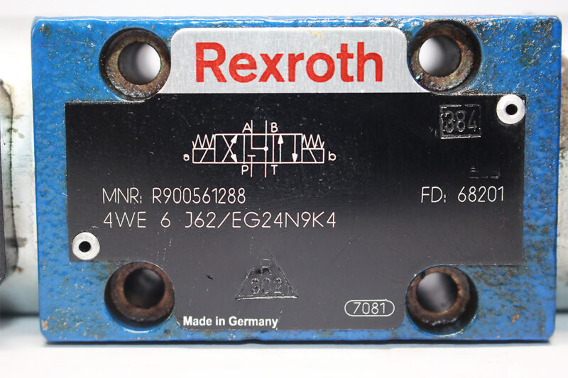 REXROTH R900561288 DIRECTIONAL CONTROL VALVE 4WE6J62/EG24N9K4