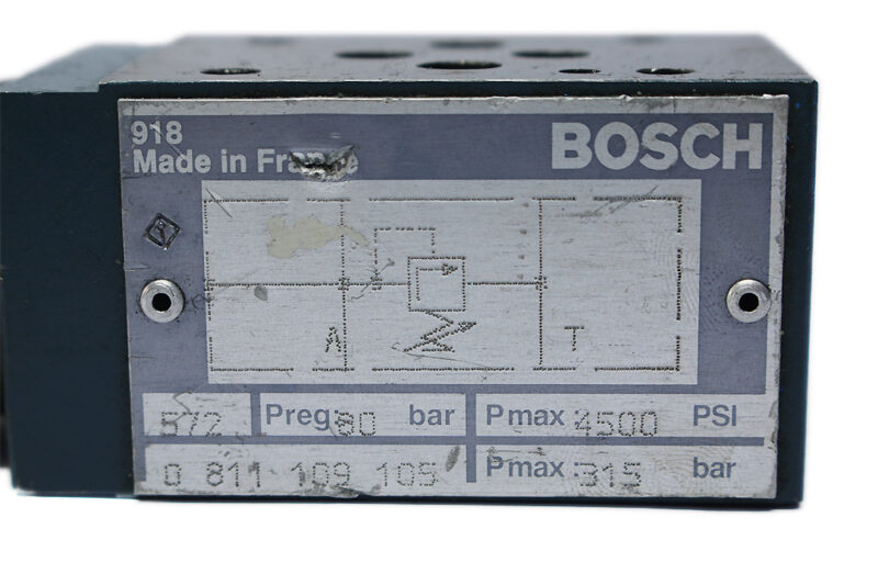 BOSCH 0 811 109 105 PRESSURE RELIEF VALVE