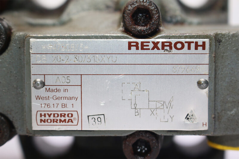 REXROTH DB20-2-30-315XYU PRESSURE RELIEF VALVE