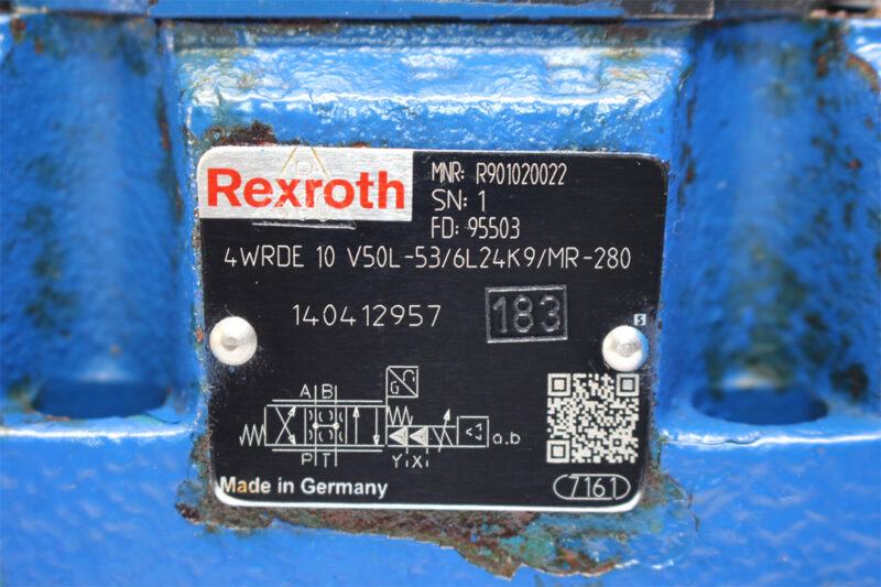 REXROTH R900874606,22/4WRDE 10-52/V PILOT VALVE R901020022