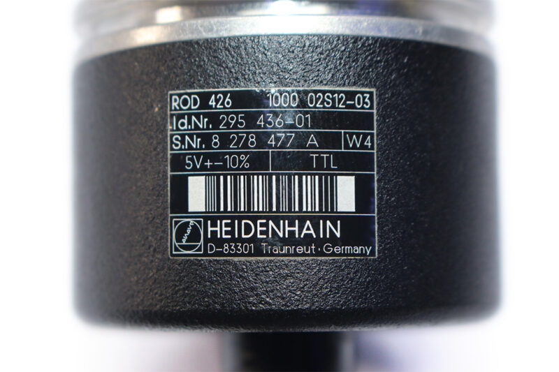 HEIDENHAIN ROD 426 1000 02S12-03 INCREMENTAL ENCODER 295436-01