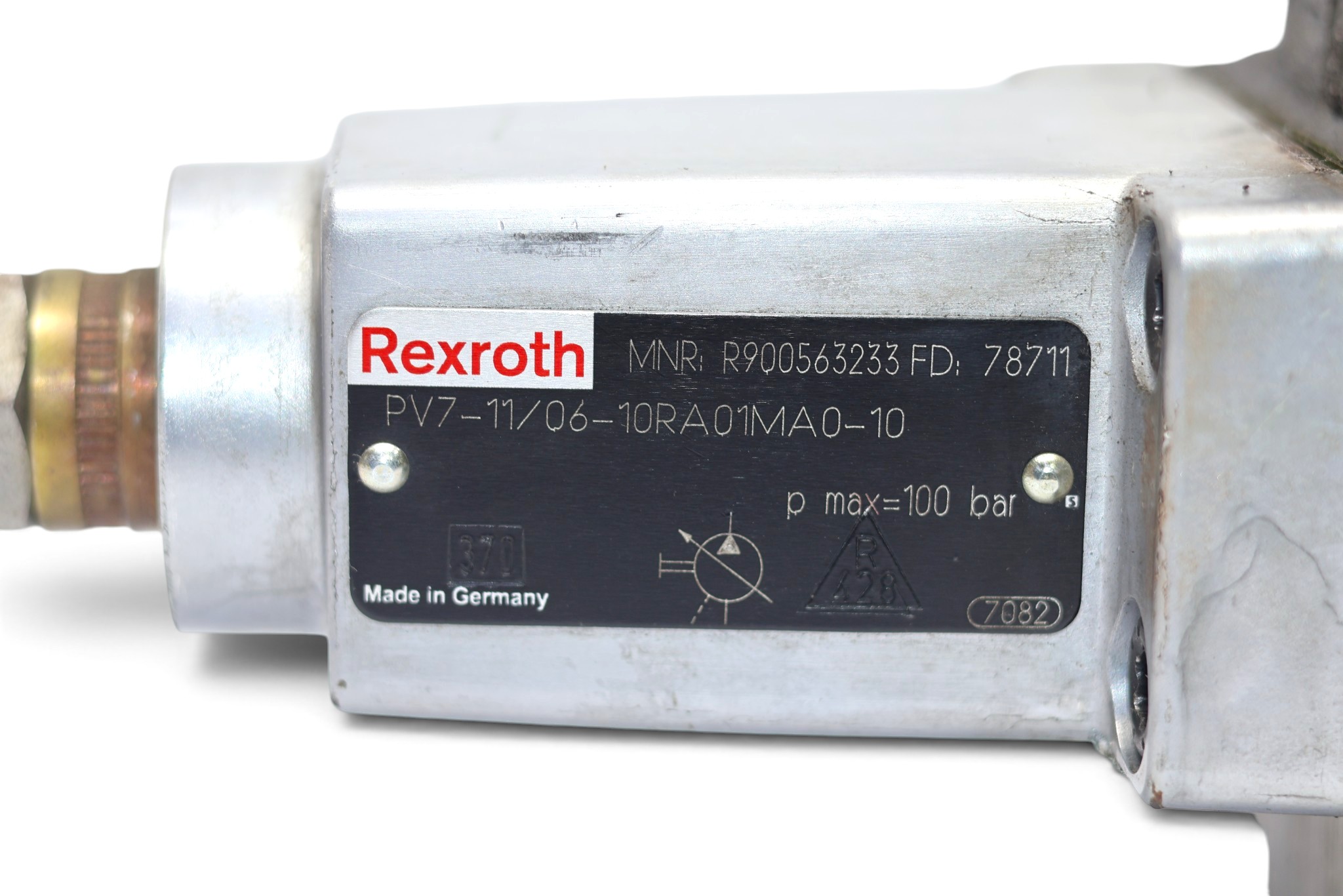 REXROTH R900563233 VARIABLE VANE PUMP PV7-11/06-10RA01MA0-10 - Image 2