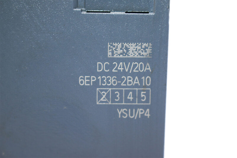 SIEMENS 6EP1336-2BA10 POWER SUPPLY