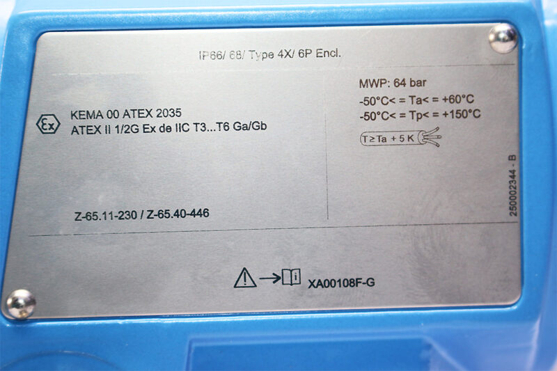 Endress+Hauser EQR56-BAEBAXF21 Microwave Barrier FQR56-10R4/0