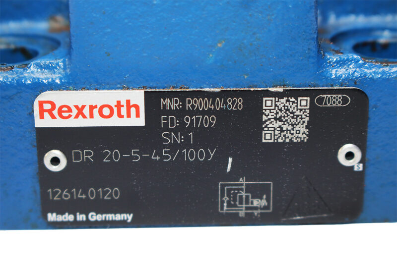 REXROTH R900404828 PRESSURE REDUCING VALVE DR20-5-45/100Y