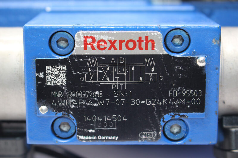 REXROTH R900972658,4WRAP 6 W7-07-30=G24K4/M=00 PROPORTIONAL DIRECTIONAL VALVE R900245067