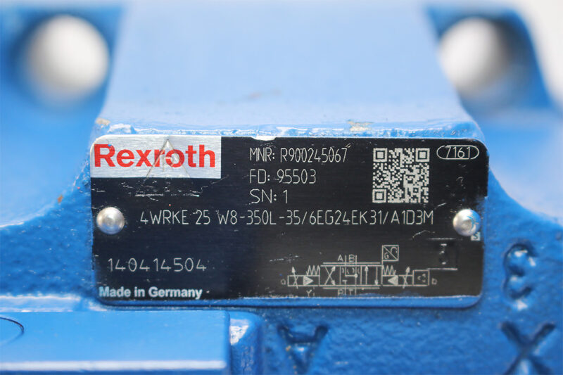 REXROTH R900972658,4WRAP 6 W7-07-30=G24K4/M=00 PROPORTIONAL DIRECTIONAL VALVE R900245067