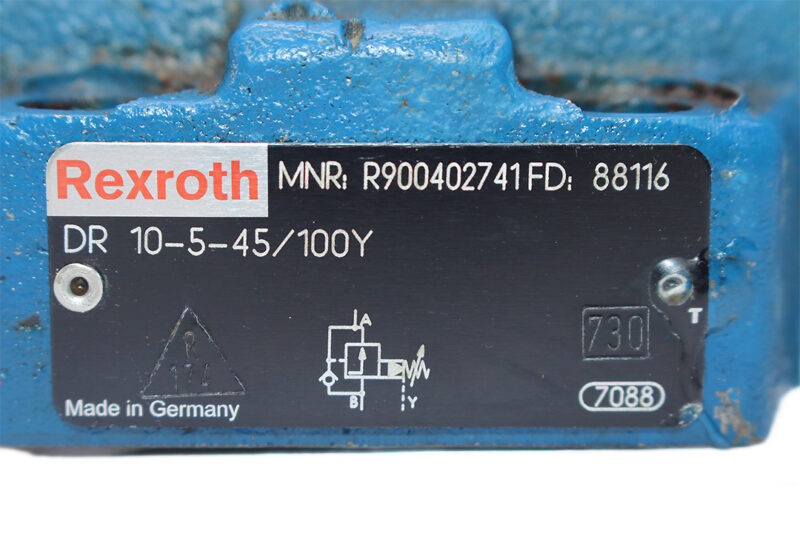 REXROTH R900402741 PRESSURE REDUCING VALVE DR10-5-45/100Y