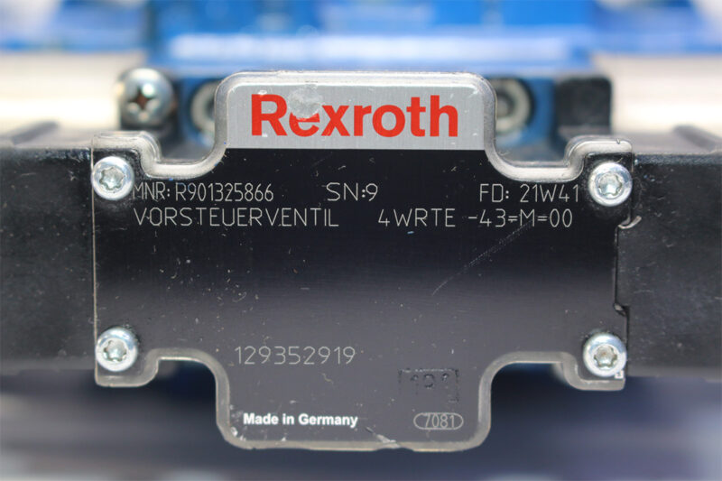 REXROTH R901325866,4WRTE-43=M=00 PROPORTIONAL DIRECTIONAL VALVE R900617390