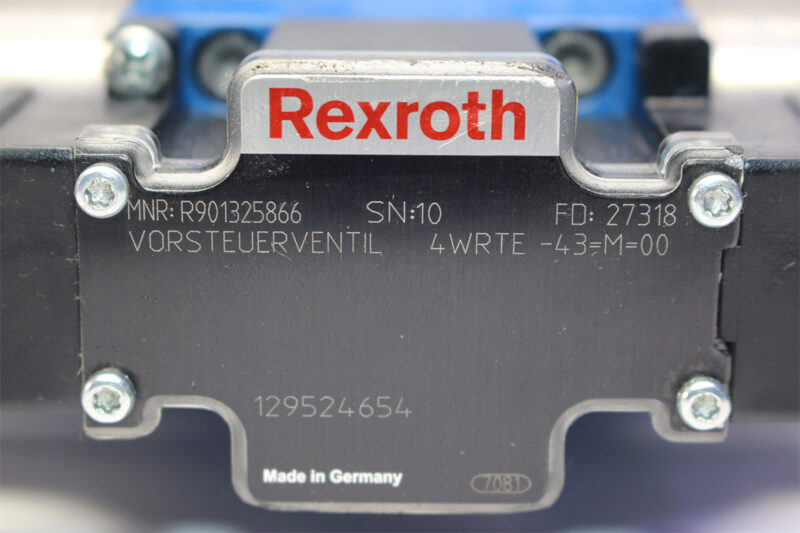 REXROTH R901325866,4WRTE-43=M=00 PROPORTIONAL DIRECTIONAL VALVE R900617390