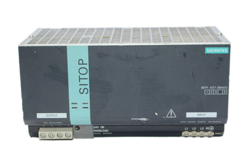 SIEMENS 6EP1437-3BA00 POWER SUPPLY