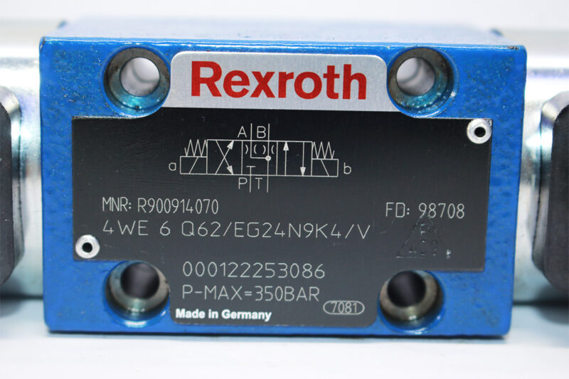 REXROTH R900914070 DIRECTIONAL CONTROL VALVE 4WE6Q62/EG24N9K4/V