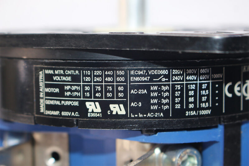 KRAUS&NAIMER C316 MAIN SWITCH