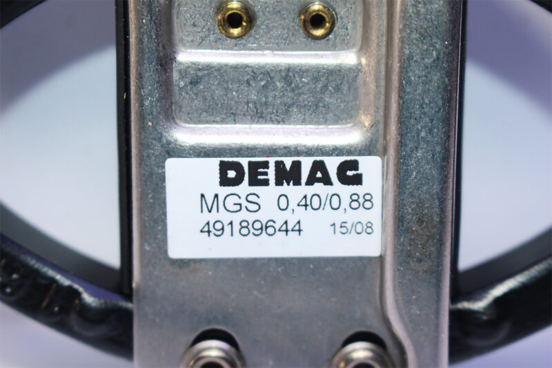 DEMAG MGS 0.8 T OVERLOAD LOAD CELL 49189633