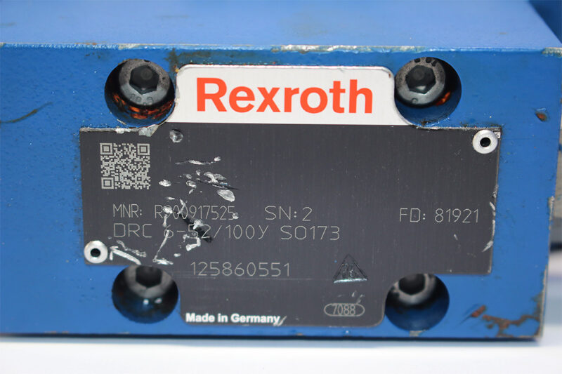 REXROTH R900916659 PRESSURE REDUCING VALVE R900917525