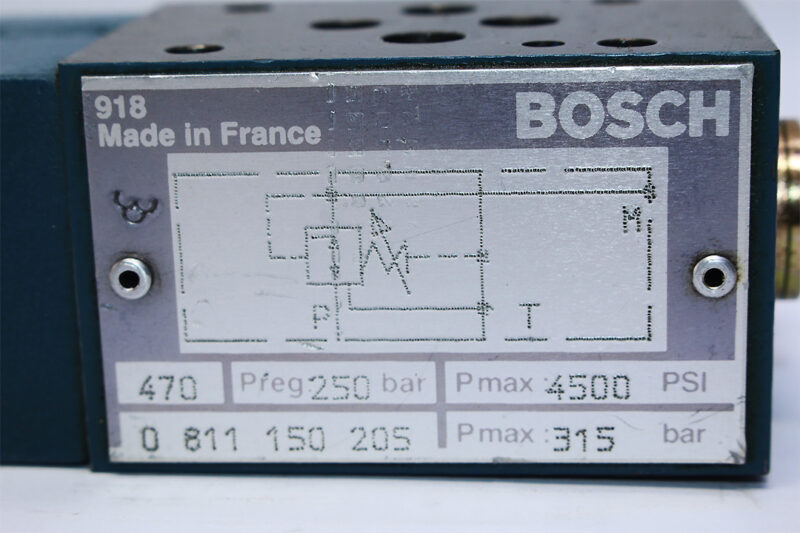 BOSCH 0 811 150 205 PRESSURE REDUCING VALVE