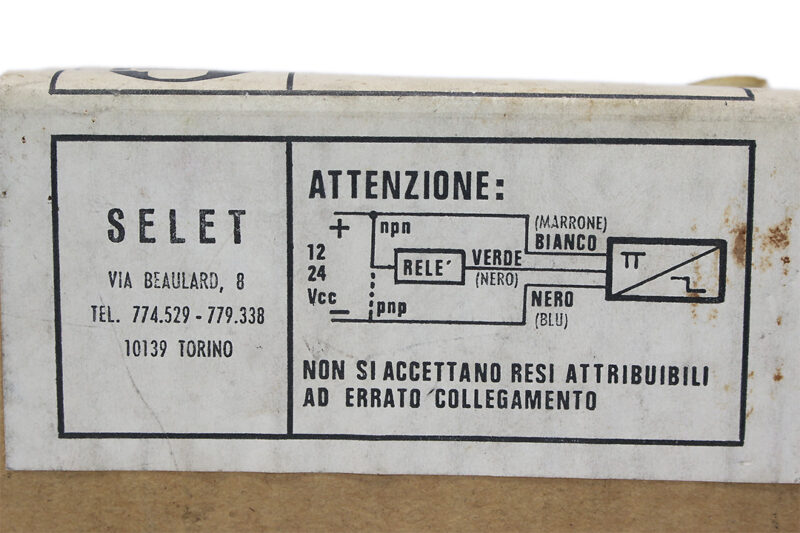 SELET BL 18/S NPN SENSOR