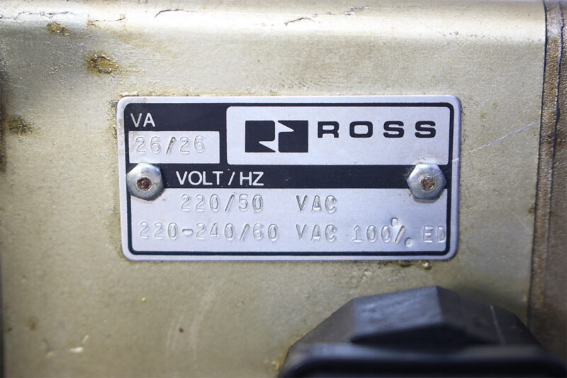 ROSS D3573B7632 CLUTCH VALVE