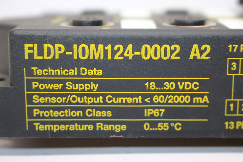 TURCK FLDP-IOM124-0002 A2 I/O MODULE 6825348