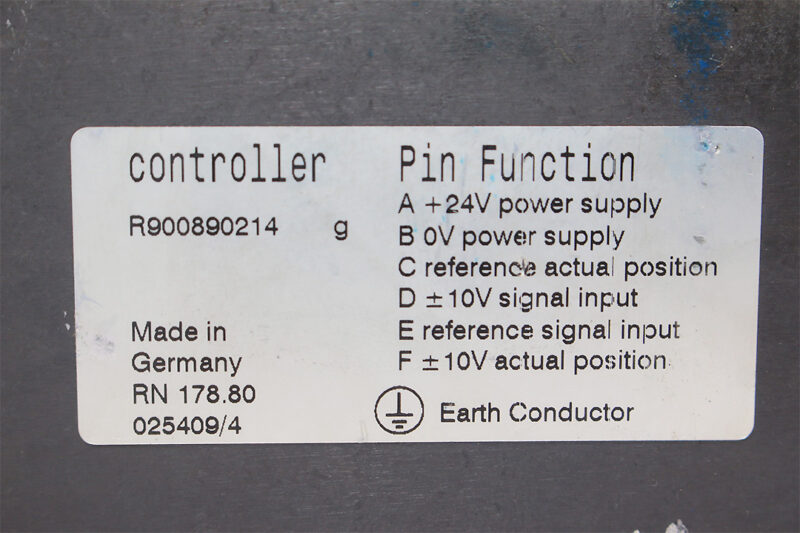 REXROTH R900890214 g DRIVE CONTROLLER