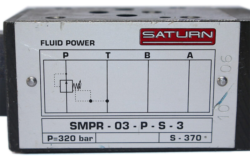 SATURN SMPR-03-P-S-3 FLOW CONTROL VALVE