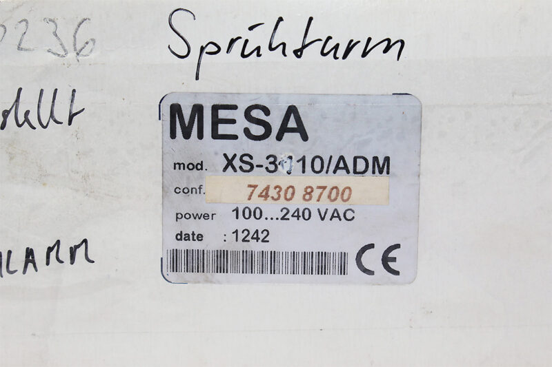 MESA XS-3010/ADM TEMPERATURE CONTROLLER