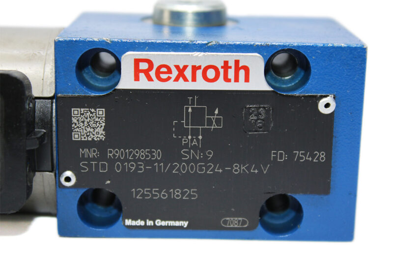REXROTH R901298530 PROPORTIONAL RELIEF VALVE STD0193-11/200G24-8K4V