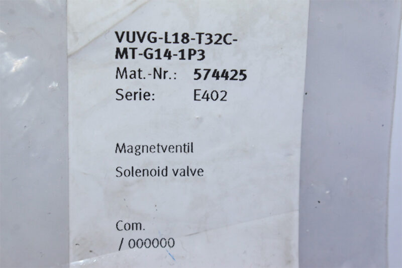 FESTO VUVG-L18-T32C-MT-G14-1P3 Air solenoid valve 574425