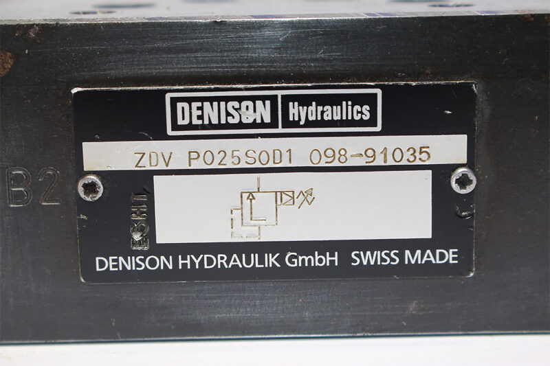 DENISON ZDV P025S0D1 SANDWICH VALVE 098-91035