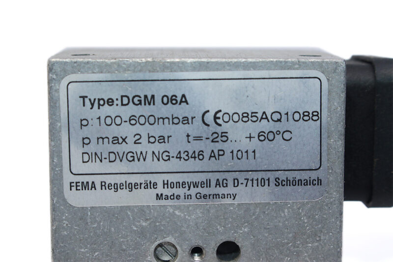 FEMA DGM06A PRESSURE SWITCH