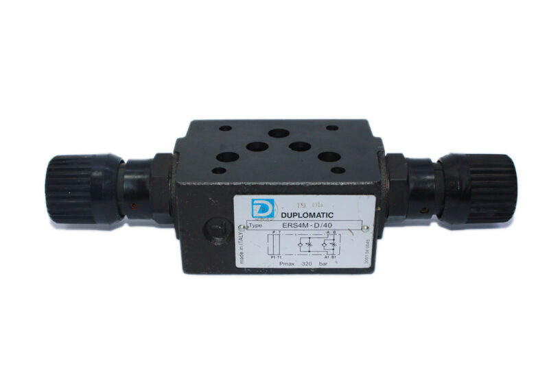 DUPLOMATIC ERS4M-D/40 FLOW RESTRICTOR VALVE