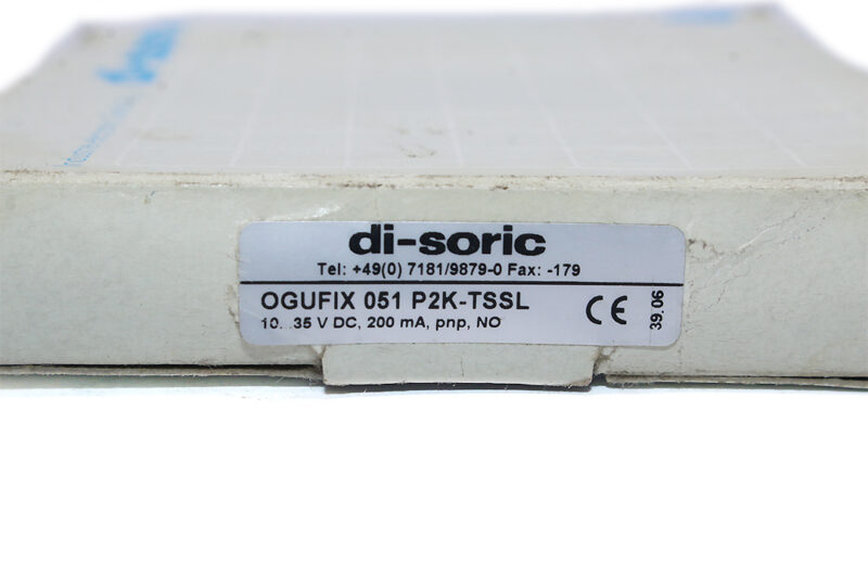 di-soric OGUFIX 051 P2K-TSSL Fork light barrier OGU with LED 203099