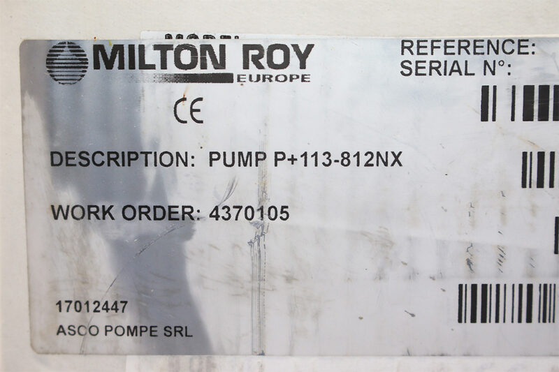 LMI ROYTRONIC P+113-812NX DOSING PUMP - Image 2