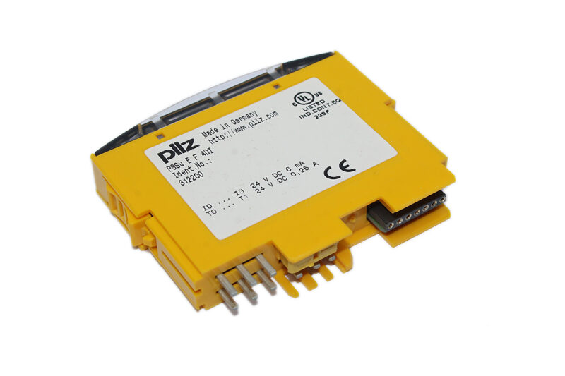 PILZ PSSU E F 4DI ELECTRONIC MODULE 312200