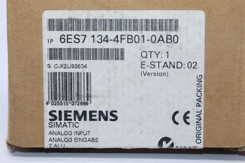 SIEMENS 6ES7 134-4FB01-0AB0 SIMATIC DP ET 200S