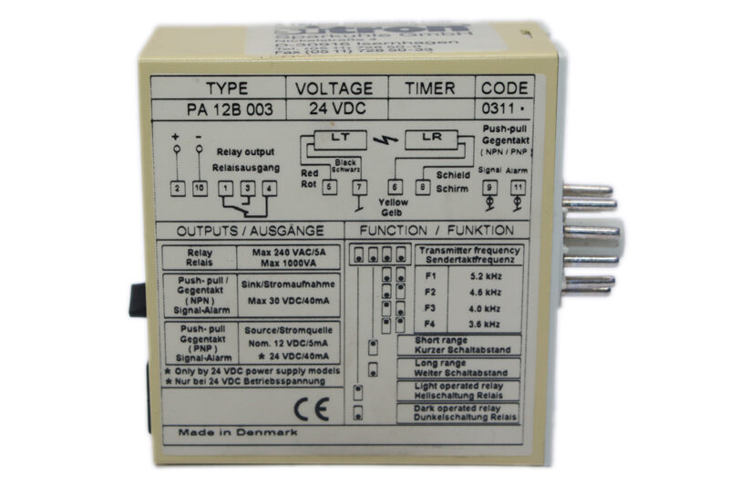 TELCO PA 12 B 003 PHOTOELECTRIC AMPLIFIER - Image 3