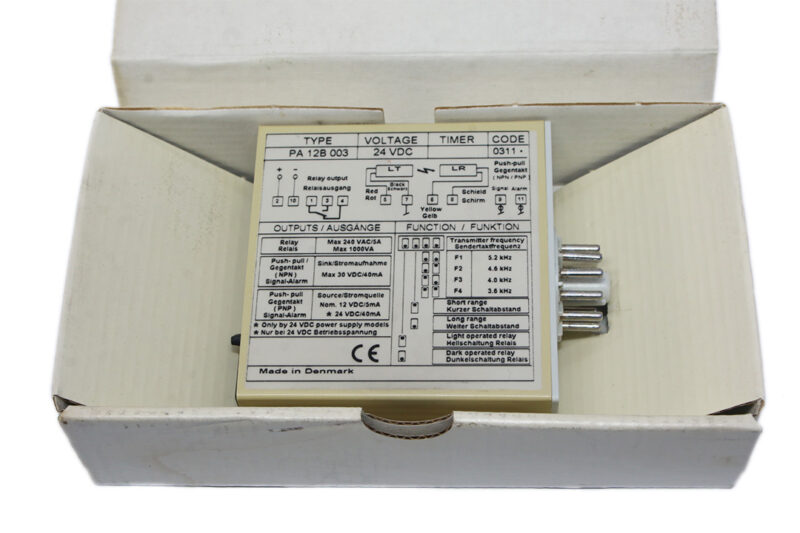 TELCO PA 12 B 003 PHOTOELECTRIC AMPLIFIER