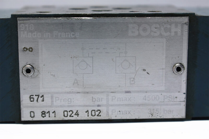 BOSCH 0 811 024 102 CHECK VALVE