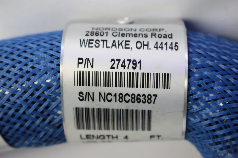 NORDSON 274791 HEATED HOT MELT HOSE 5/16 X 4 FT - Image 3