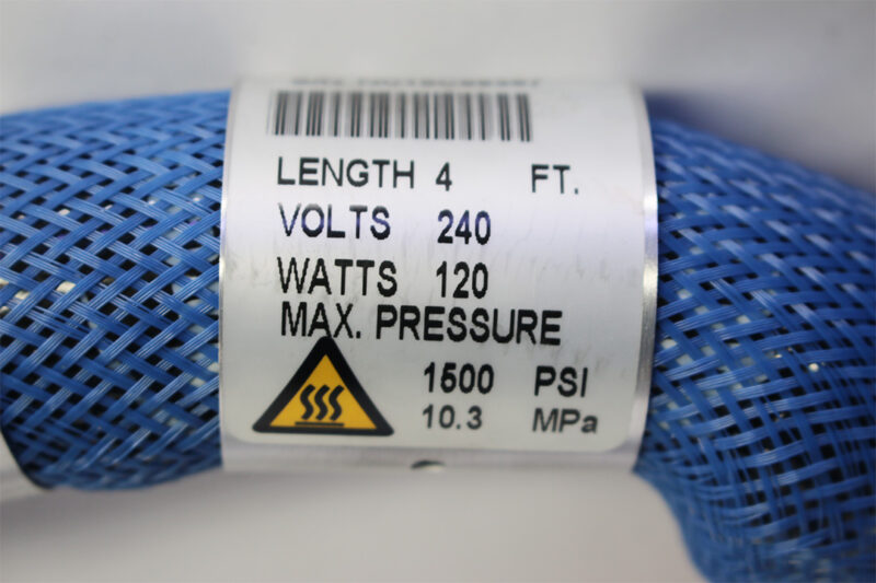 NORDSON 274791 HEATED HOT MELT HOSE 5/16 X 4 FT - Image 4