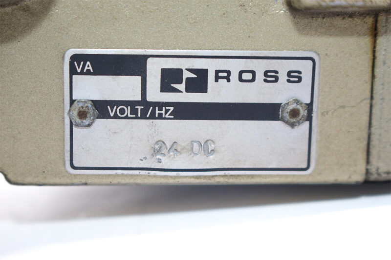 ROSS D2773B6011 3/2-WAY SINGLE SOLENOID VALVE