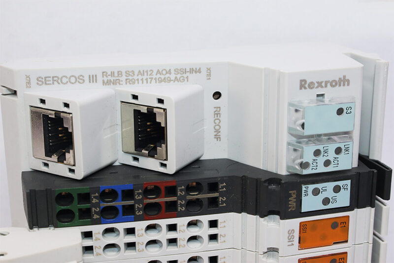REXROTH R911171949-AG1 ANALOG AXIS MODULE R-ILB S3 AI12 AO4 SSI-IN4