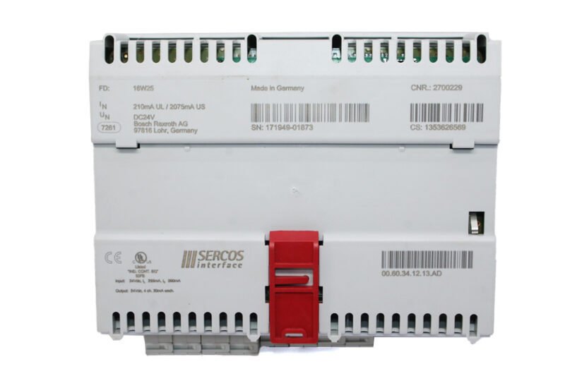 REXROTH R911171949-AG1 ANALOG AXIS MODULE R-ILB S3 AI12 AO4 SSI-IN4