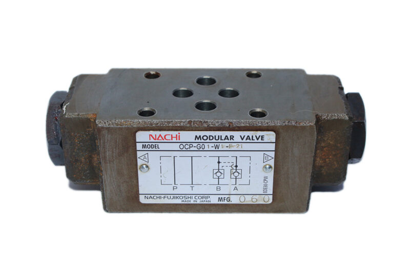 NACHI OCP-G01-W1-F-21 FLOW REGULATOR MODULAR VALVE